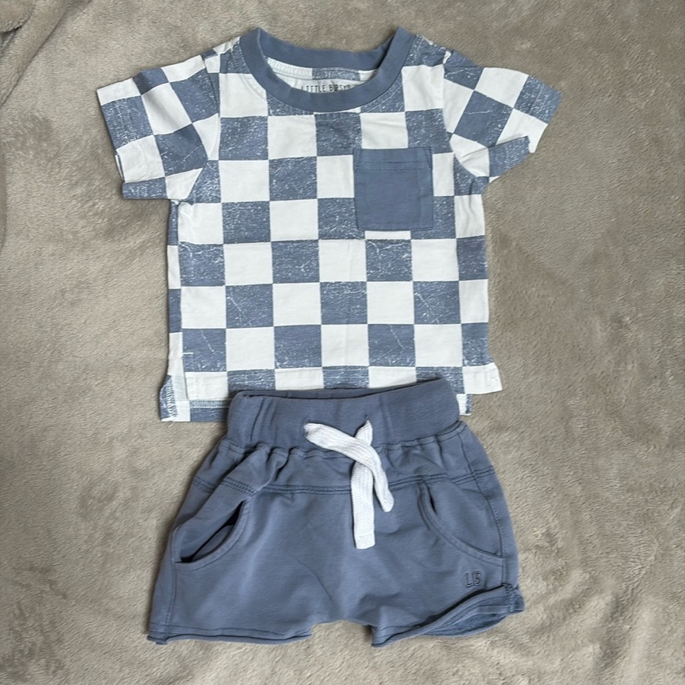 Little bipsy baby boy set